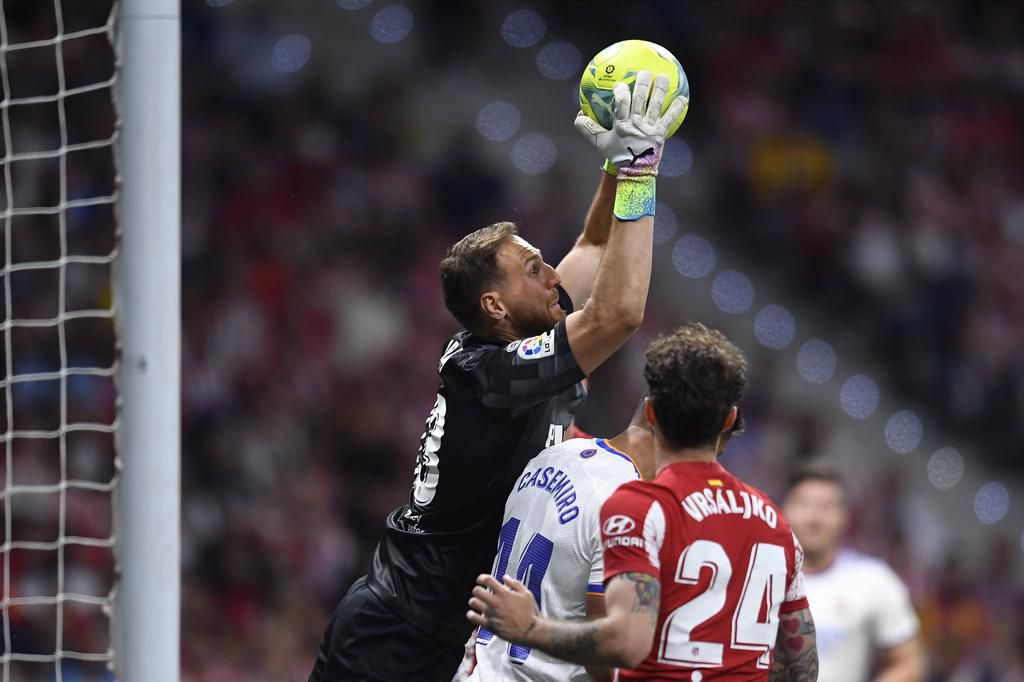 Jan Oblak was at his brilliant best for Atletico against Real Madrid on Sunday night