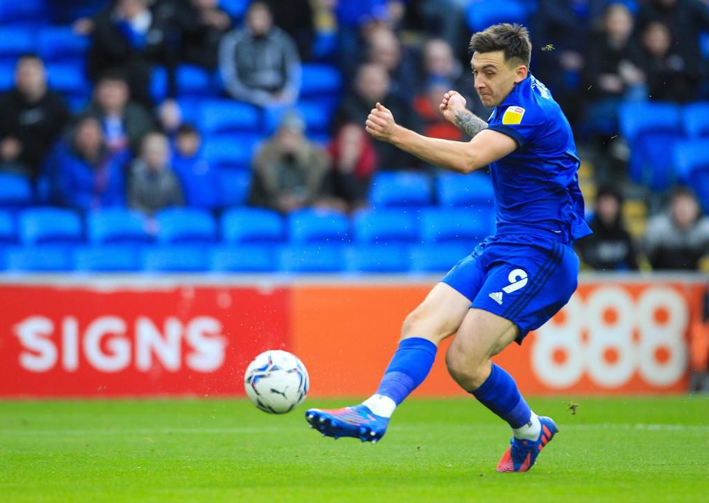 Jordan Hugill scored for Cardiff against Nottingham Forest
