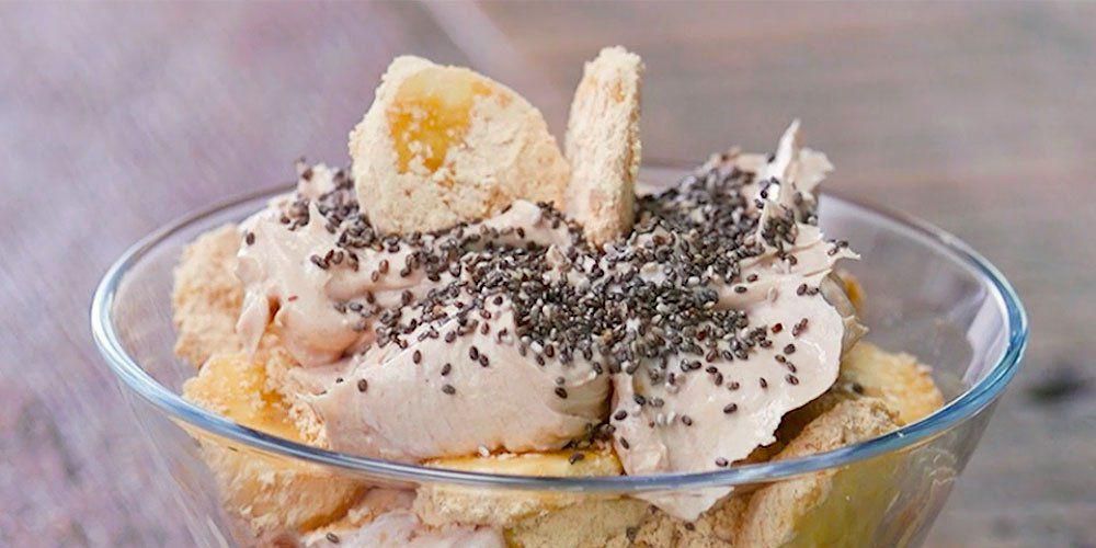 Chocolate Peanut Butter Parfait For Breakfast