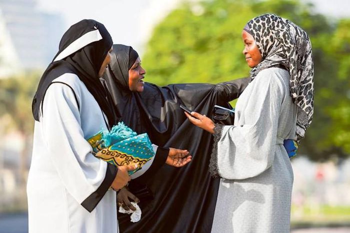 Ladies during Ramathan