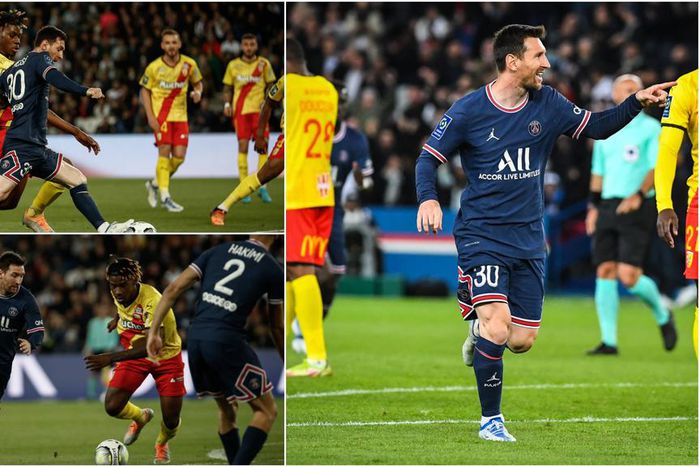 Lionel Messi scored a wonder goal as PSG are crowned Ligue 1 champions