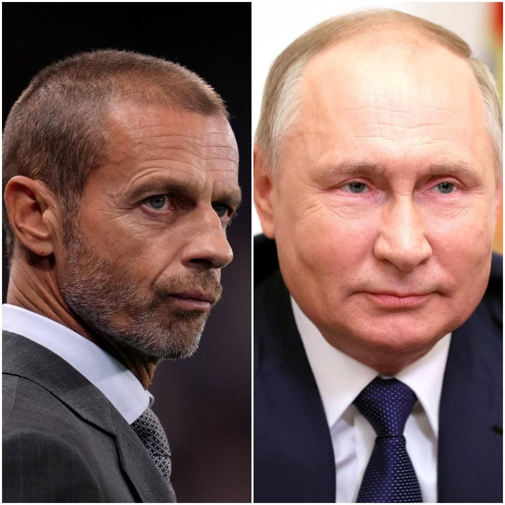 Aleksander Ceferin and UEFA moved the venue of the Champions League final from Russia amongst other sanctions following escalations in Ukraine