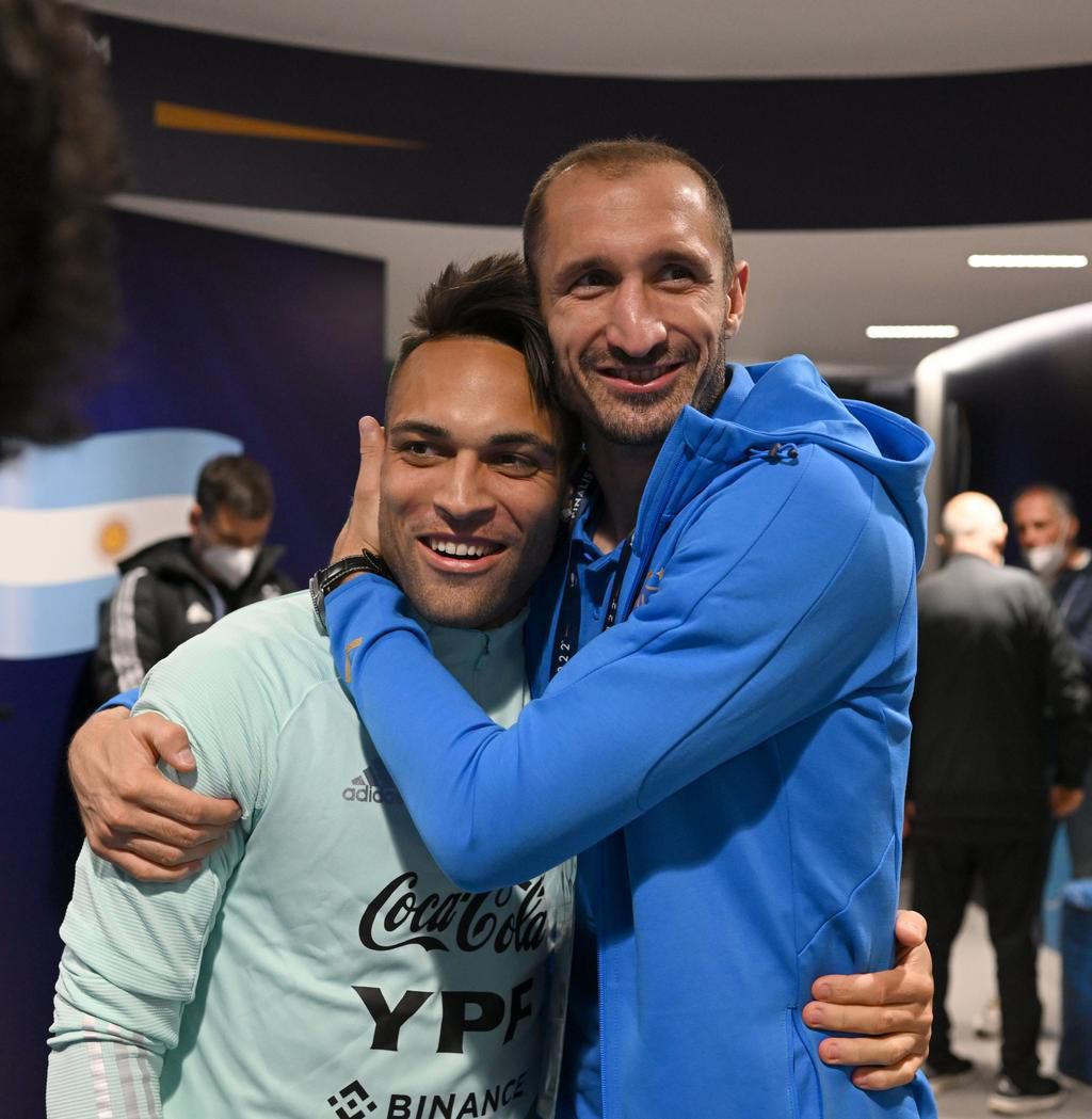 Both teams are in a happy mood.