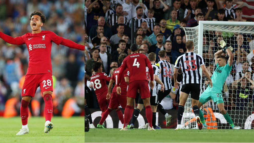 Reactions as Fabio Carvalho saves Liverpool with 98th-minute winner against Newcastle United