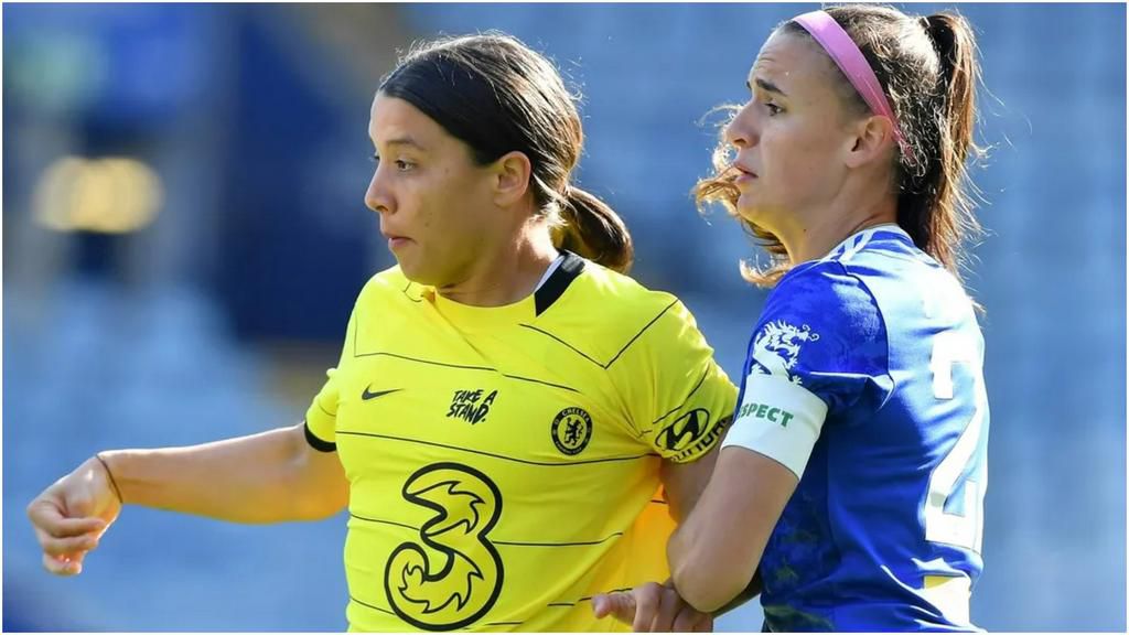 Ashleigh Plumptre picks up injury as Chelsea destroy Leicester 9-0 on Mother's Day