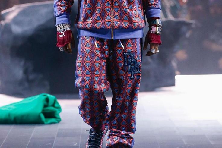 Davido walking the Puma runway [Instagram/Davido]