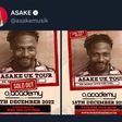 Asake announces third 02 date