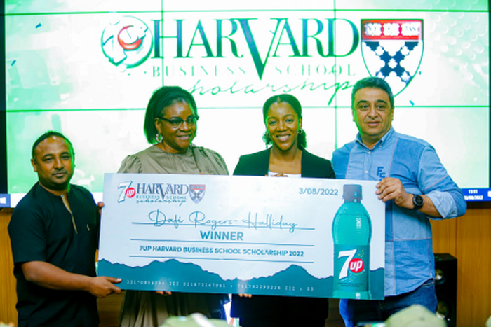 SBC unveils Dafi Rogers-Halliday as 7up Harvard Business School Scholarship winner for 2022