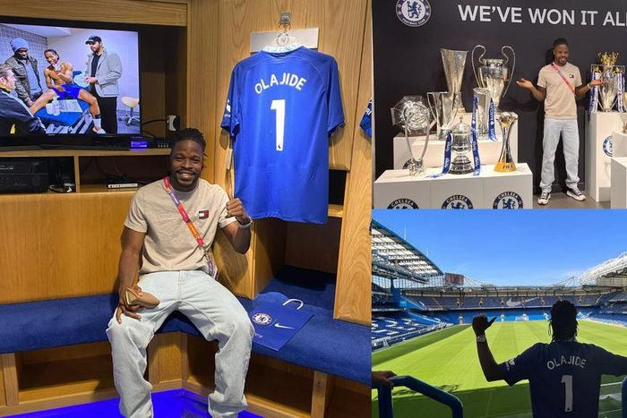 Chelsea celebrate Nigerian Table Tennis star Olajide Omotayo [Photos]