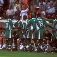 Okocha, Taribo and Oliseh during their time together in the national team