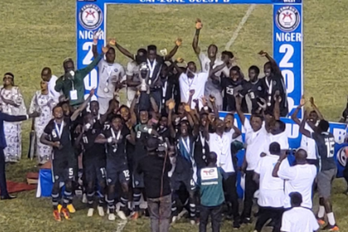 Flyina Eagles lifted the WAFU U20 Cup after beating Benin