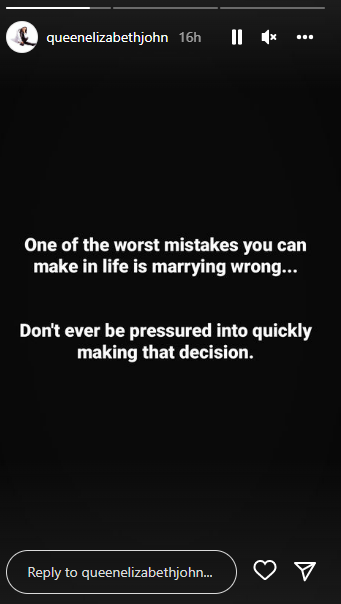 Yomi Black's estranged wife says the worst mistake you can make in life is marrying wrong