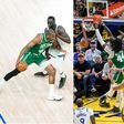 Boston Celtics shock Golden State Warriors to take Game 1