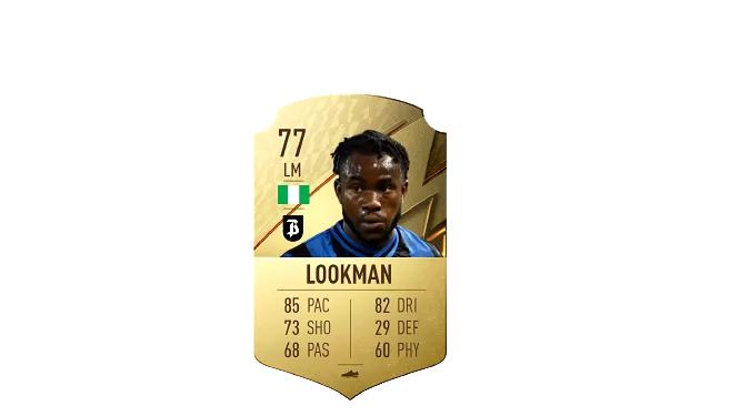 Ademola Lookman FIFA 23 OVR