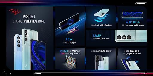 Charge faster, play more: itel releases P38 Series with 18W fast charge