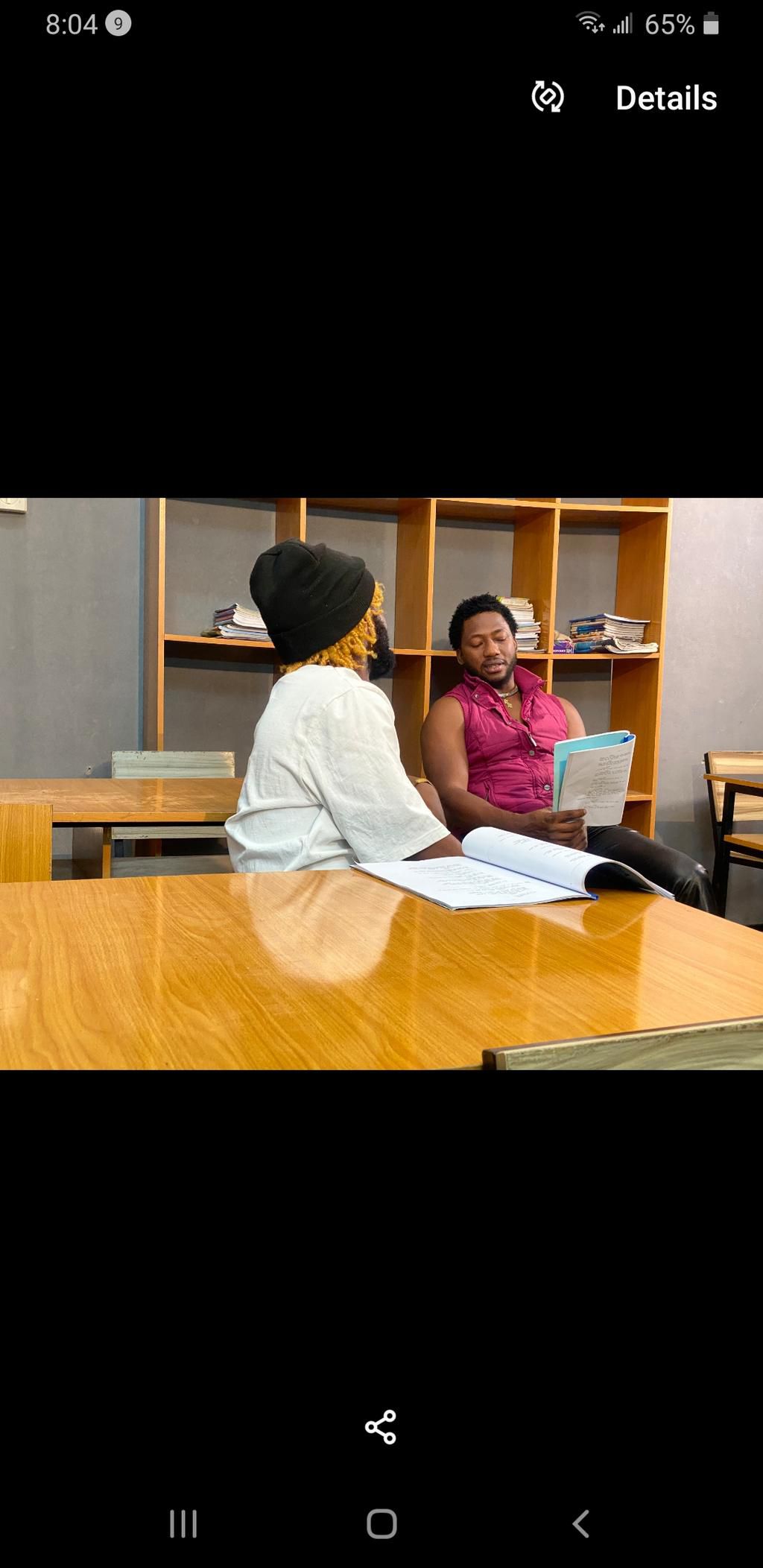 BTS for 'Breakout' television series