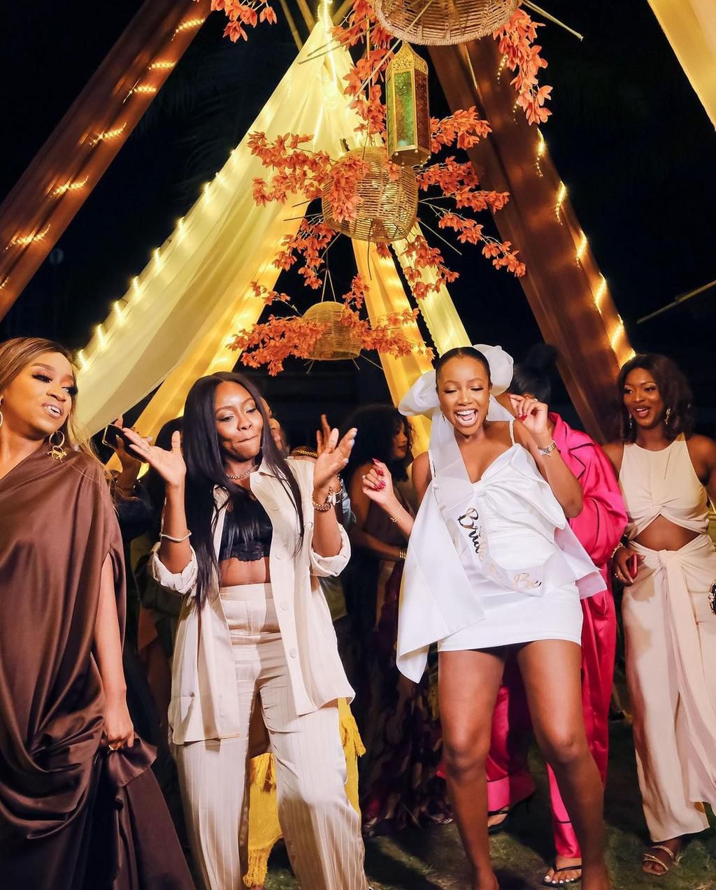 Check out photos from Ini Dima Okojie's bridal shower [Instagram/IniDimaOkojie]