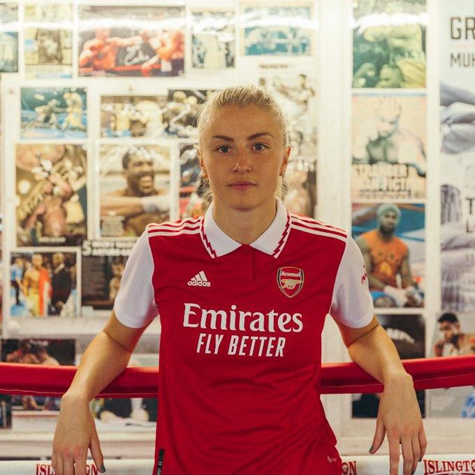 Check out the new Arsenal home jersey