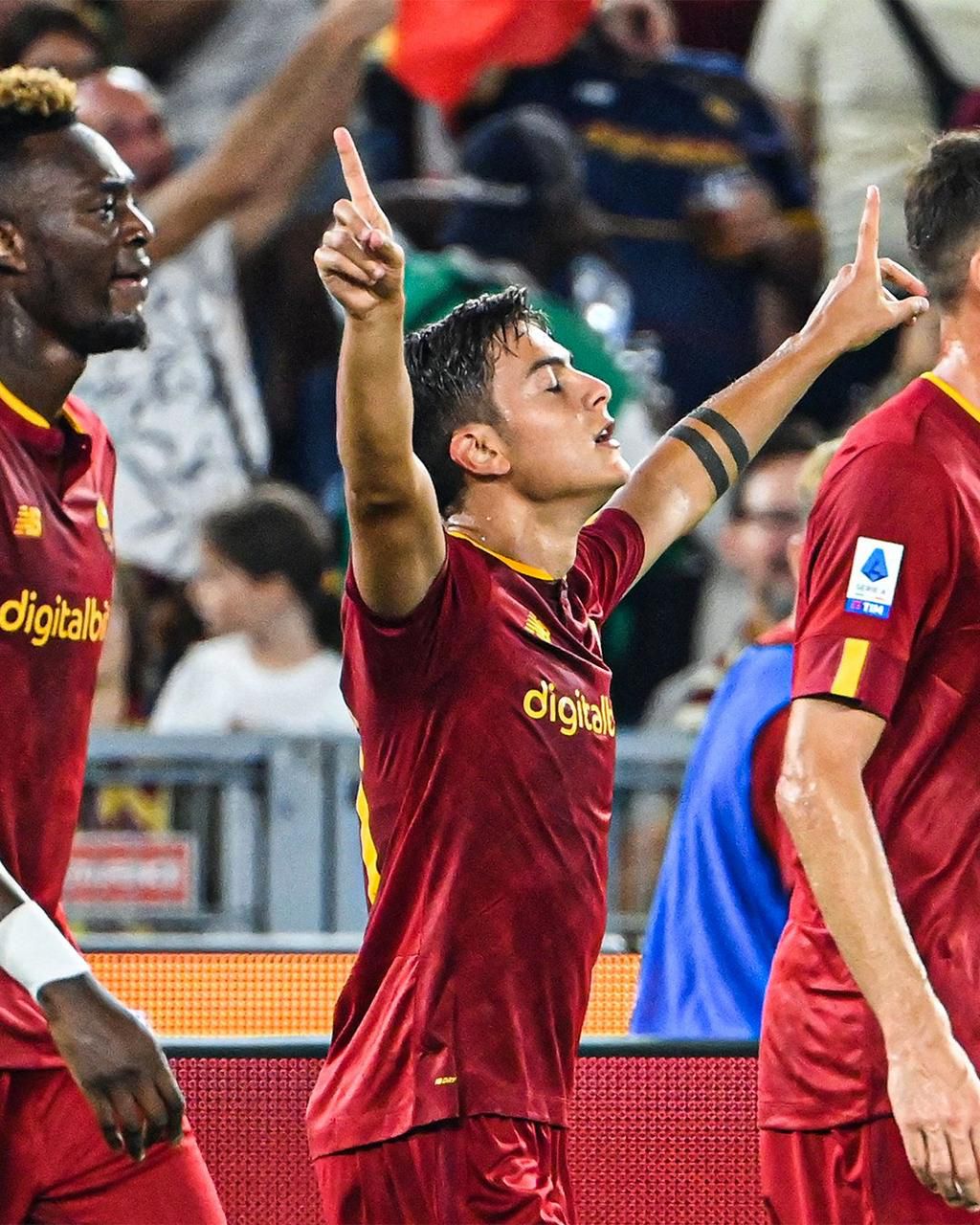 Dybala has scored two goals and assisted one this season in the Serie A for Roma.