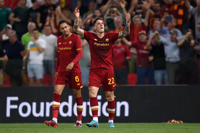 Nicolo Zaniolo has written his name in AS Roma folklore after scoring the winner in the historic UECL final.