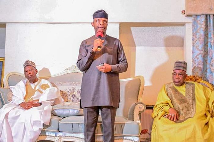 Osinbajo commiserates with Sen. Gaya over son’s death.
