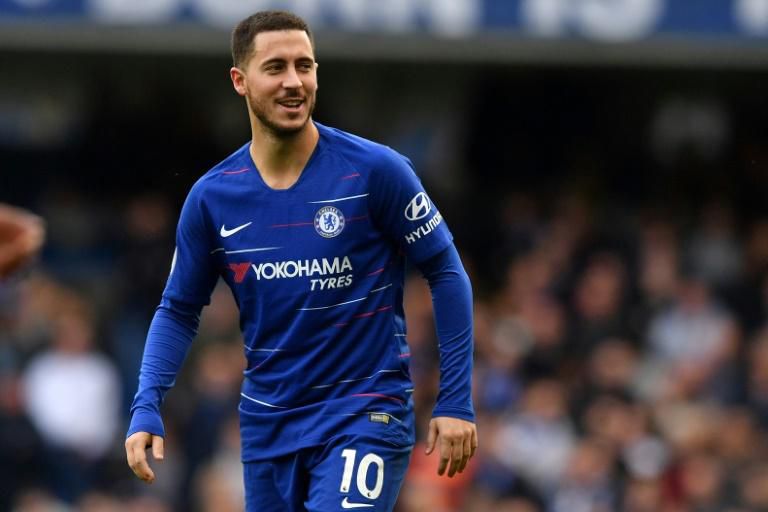 Centurion: Eden Hazard scored his 100th Chelsea goal at Watford on Boxing Day