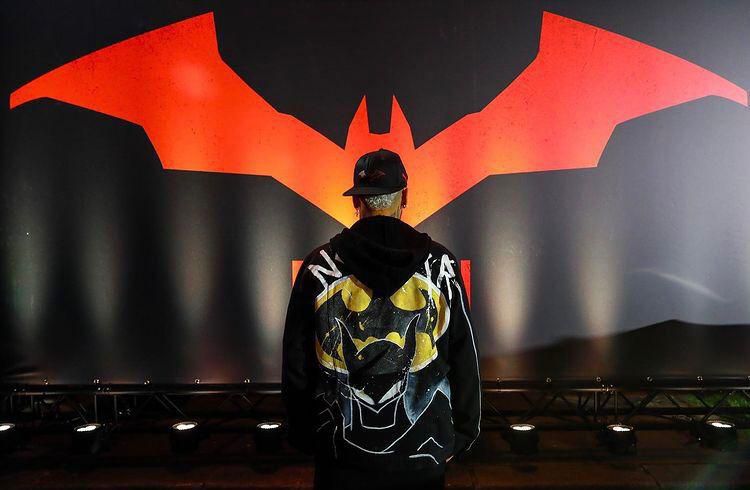 Neymar at the Batman Premiere