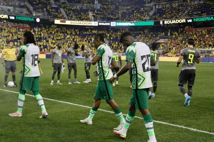 Nigeria's Super Eagles fell behind to an early goal and could not recover against Ecuador