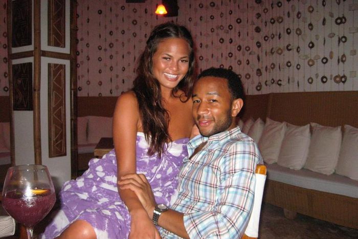Chrissy Teigen and her hubby John Legend [Instagram/ChrisyTeigen]