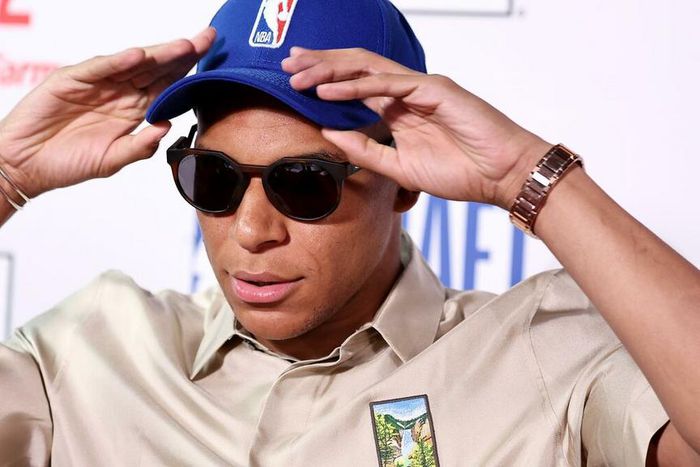 Kylian Mbappe was present at the 2022 NBA draft