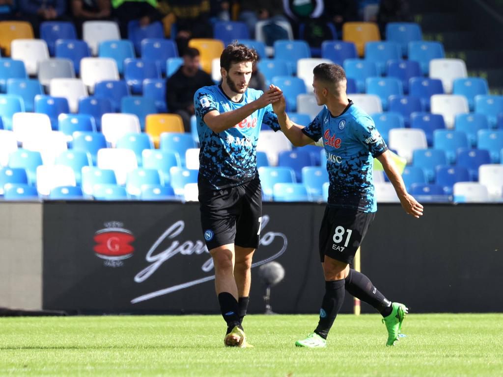 Kvaratskhelia and Raspadori have been brilliant for Napoli in Osimhen's absence