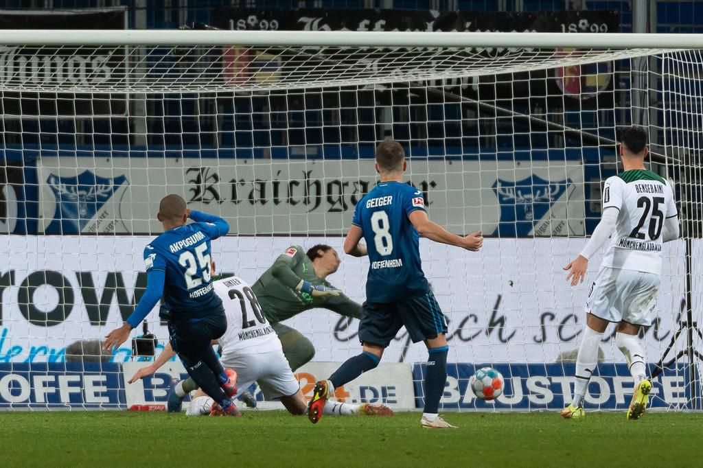 Akpoguma bagged his last goal against Borussia Mönchengladbach