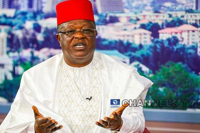 Governor, Dave Umahi.