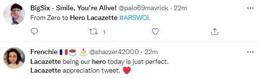 Lacazette was the hero for Arsenal against Wolves
