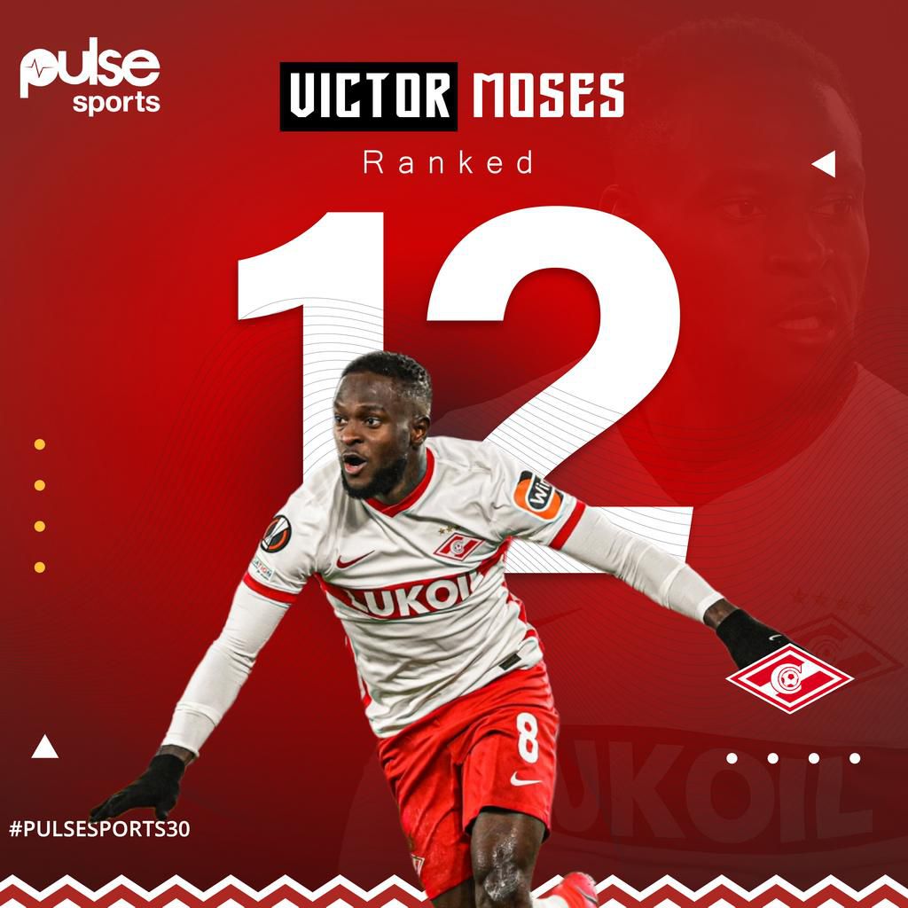 Victor Moses is PulseSPORTS30 #12
