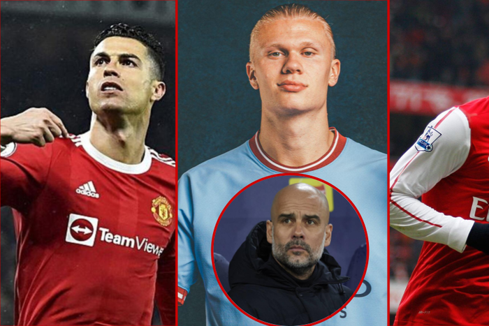 Erling Haaland Cristiano Ronaldo Thierry Henry Pep Guardiola