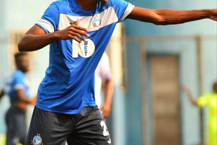 Enyimba's  Victor Mbaoma has been in good form this season