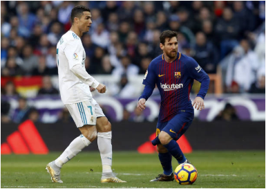 Cristiano Ronaldo and Lionel Messi
