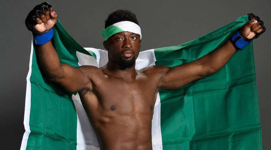 UFC featherweight Sodiq Yusuff proudly reps Nigeria