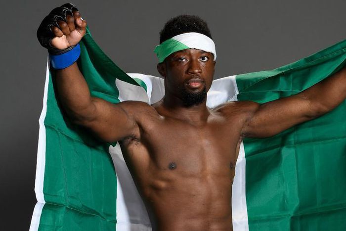 UFC featherweight Sodiq Yusuff proudly reps Nigeria