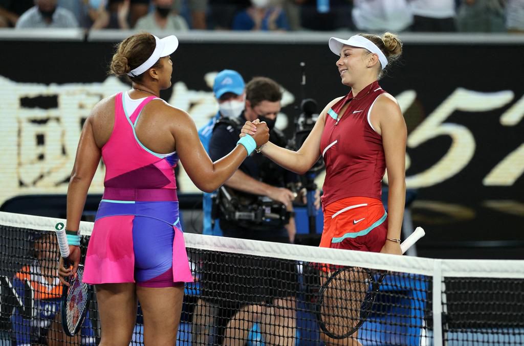 Osaka and Anisimova will clash again after their Australian Open encounter