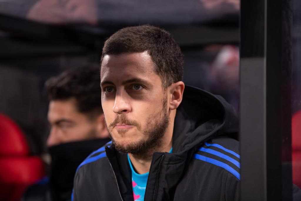 Eden Hazard was once again an unused substitute on Saturday night against Rayo Vallecano