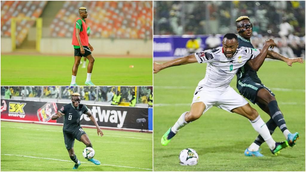 Victor Osimhen is ready for the 2nd leg between the Super Eagles of Nigeria and the Black Stars of Ghana