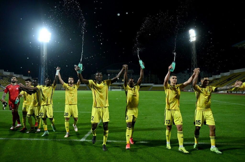 Global reach: Sheriff FC's players hail from across the globe, including Brazil, Greece Luxembourg and Ghana