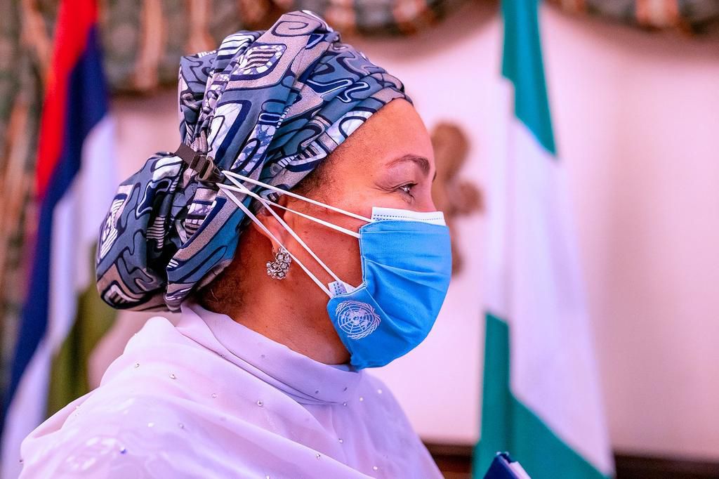 Deputy Secretary-General of the United Nations, Hajiya Amina Mohammed. [Twitter/@NigeriaGov]
