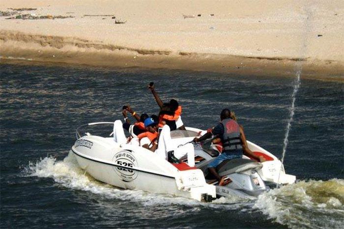 Boat ride in Lagos