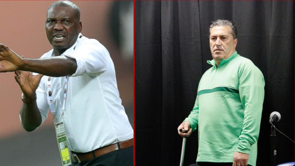 Ex-Super Eagles coach Austin Eguavoen met with Jose Peseiro