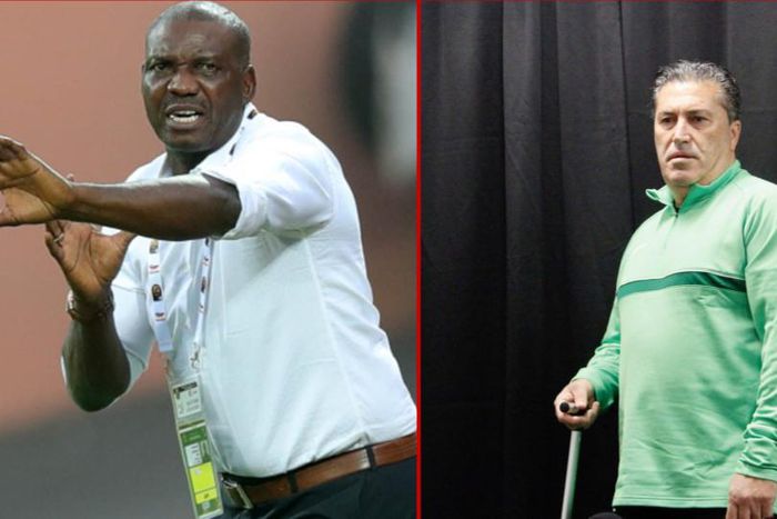 Ex-Super Eagles coach Austin Eguavoen met with Jose Peseiro