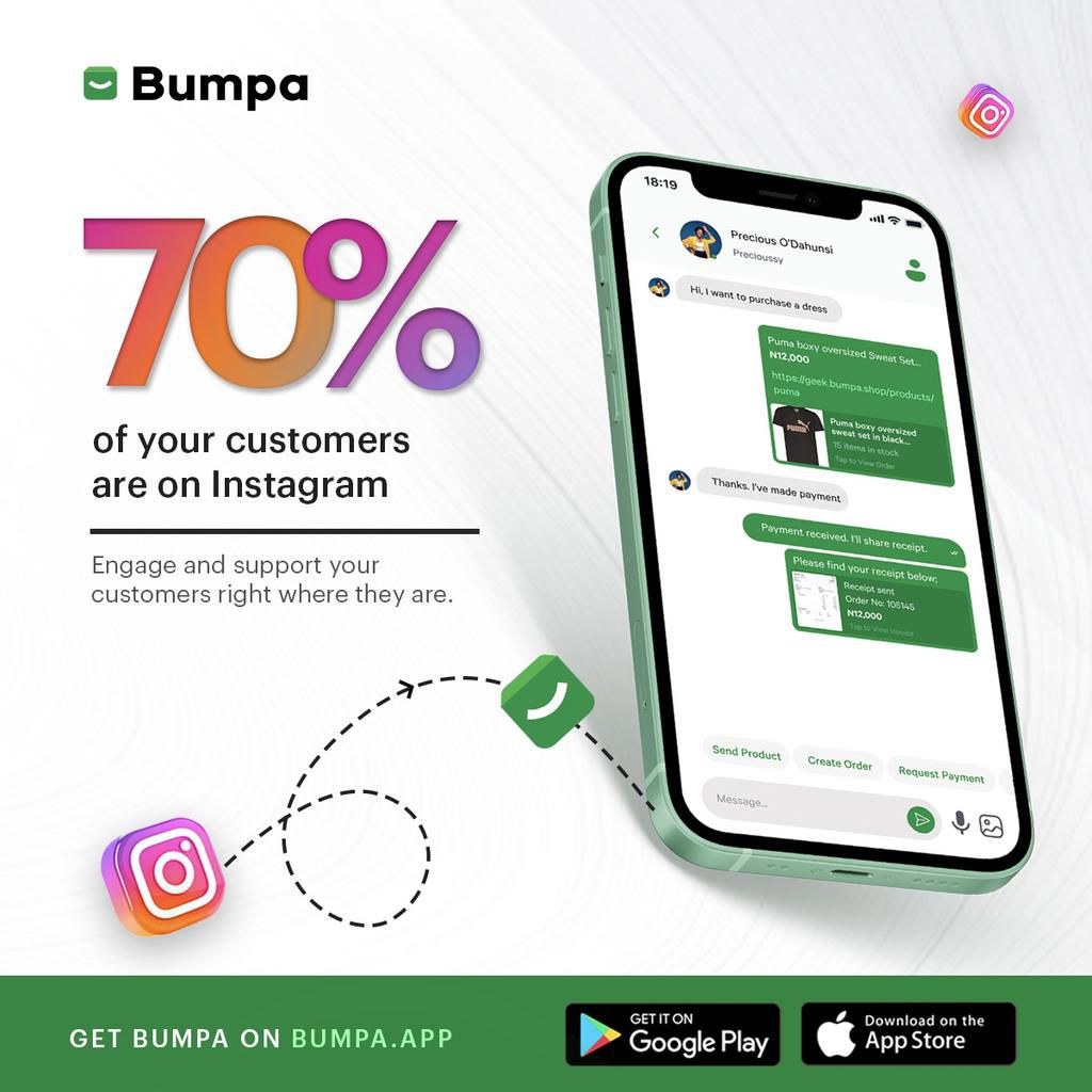 Bumpa announces its integration with Meta to make selling on Instagram faster for business owners