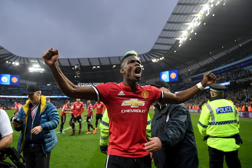 Manchester United's Paul Pogba is one of several high-profile soccer players who have endorsed NFT projects that eventually flopped.